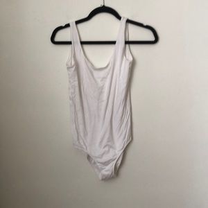 White Everlane Bodysuit